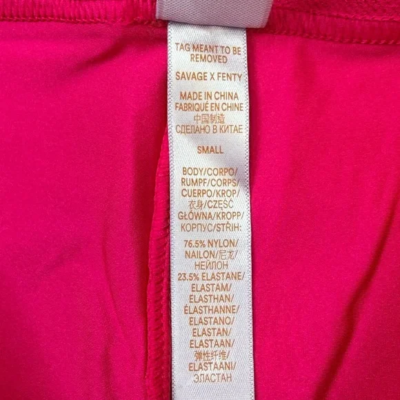 Pink Leggings Athleisure Savage X Fenty Sports Casual Lounge Pants Active Wear - Picture 15 of 17